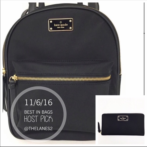 kate spade Handbags - Kate spade backpack & wallet /small Bradley & neda